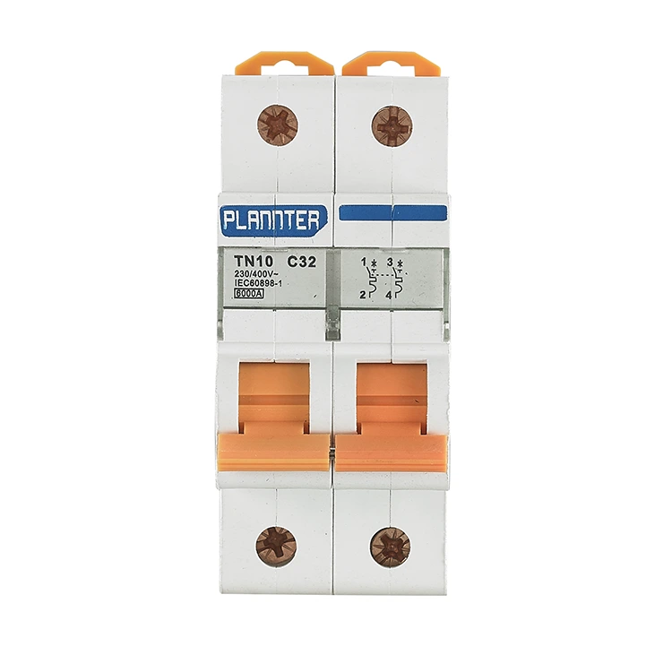 ဘဏ်ခွဲပတ်လမ်းကာကွယ်ရေးအတွက် 32A Mini Circuit Breaker