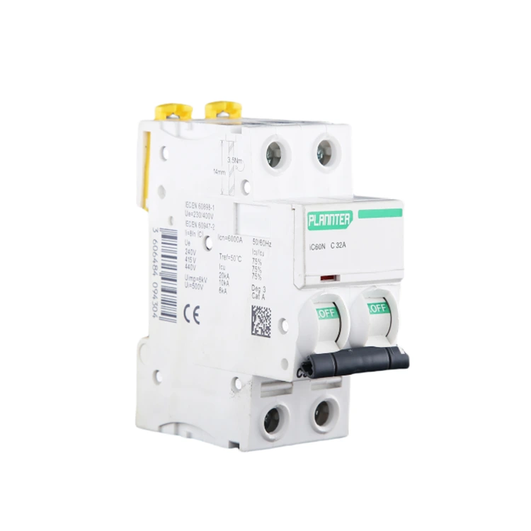 DIN Rail Mount Miniature Circuit Breaker